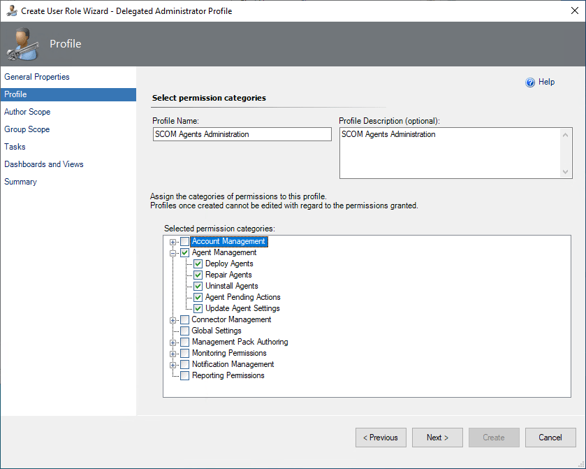 SCOM Delegated Admin 3