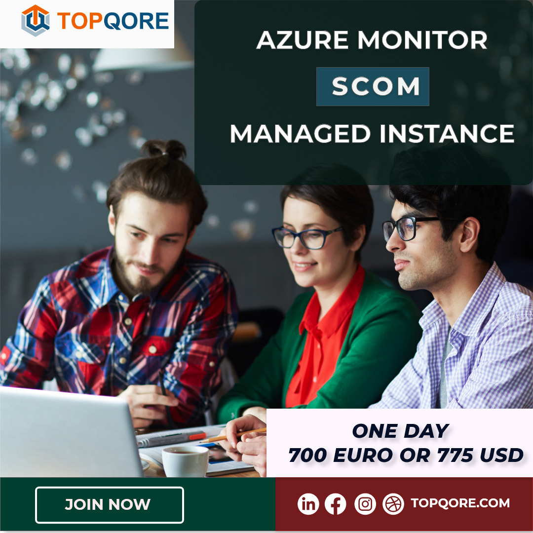 TopQore Azure Monitor SCOM MI training logo
